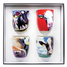 Eoin O'Connor Set Of Four Mugs